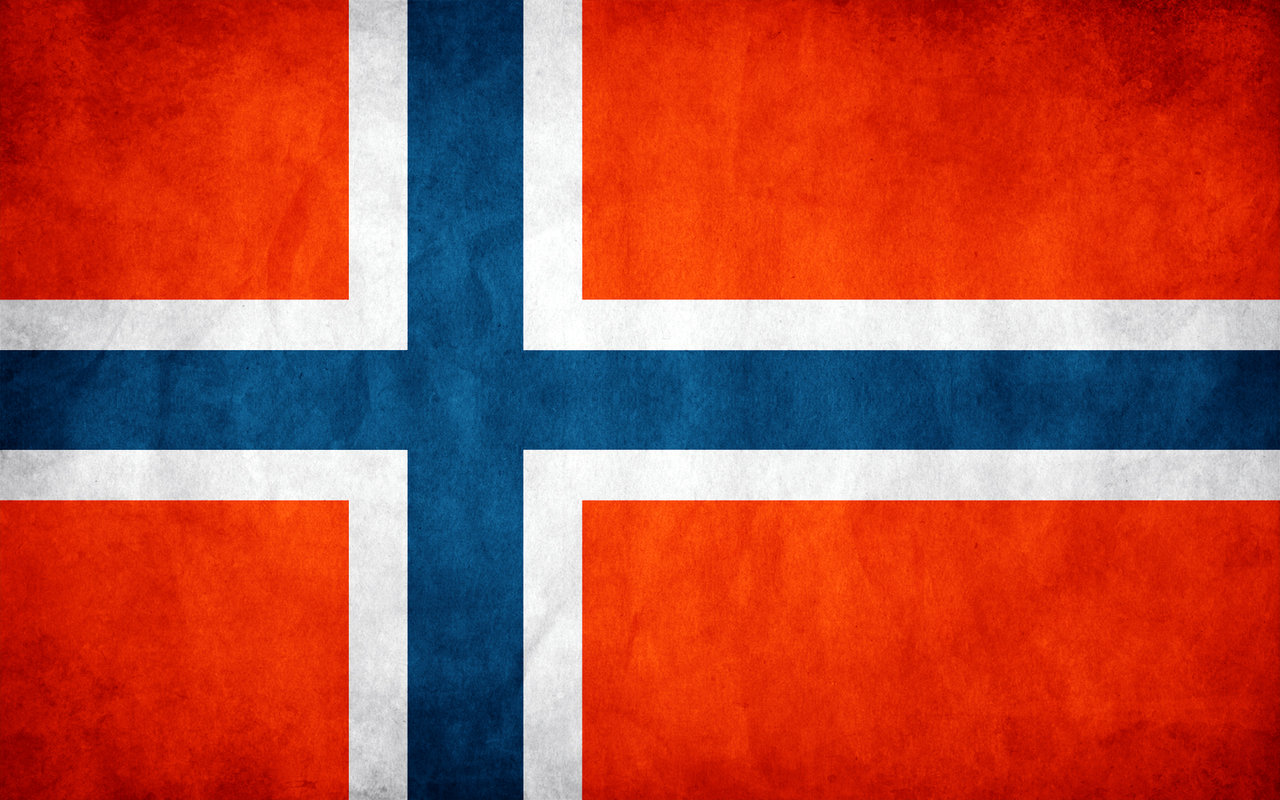 Norwegian flag graphic