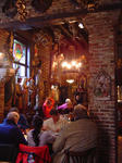 The inside of the cafe 'Het Elfde Gebod'